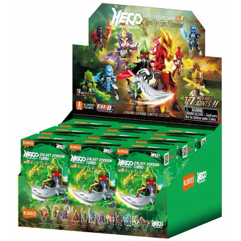BLOKEES HERO INFINITY RISE OF THE DRAGON GALAXY VERSION TURBO 03
